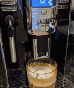 Gaggia Anima Coffee and Espresso Machine, Includes Steam Wand for Manual Frothing for Lattes and Cappuccinos with Programmable Options,Black 41 71Y5QTXX8L