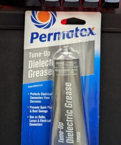 Permatex 22058 Dielectric Tune-Up Grease, 3oz. - High Performance Dielectric Grease Used To Protect Terminals, Spark Plugs, Wiring And Other Electrical Connections Against Salt, Dirt, And Corrosion Pack of 1 3 oz. 18 71Y6APGqhKL