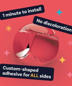 Corner Protector for Baby, Protectors Guards - Furniture Corner Guard & Edge Safety Bumpers - Baby Proof Bumper & Cushion to Cover Sharp Furniture & Table Edges - Clear and Transparent - (12 Pack) 12 Count (Pack of 1) 24 71Y6W9MuK4L