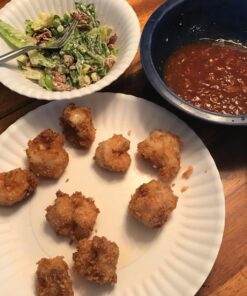 Gotham Steel Nonstick Square Deep Frying Pan, 9.5” Large Cooking Pan with Ceramic Nonstick Coating, 4 Pc Titanium Ceramic with Lid, Basket & Steamer Tray, Dishwasher Safe 39 71Y6cgXMUL