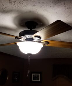 Hunter Fan Company, 53250, 52 inch Pro's Best New Bronze Ceiling Fan with LED Light Kit and Pull Chain New Bronze finish 8 71Y8I3vGOqL