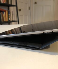 Fintie Pencil Holder with USB Adapter Pocket for Apple Pencil (USB-C) & Apple Pencil (1st / 2nd Generation), Premium Elastic Vegan Leather Sleeve Pouch Compatible with iPad Case, Black 51 71Y8bttzECL 1