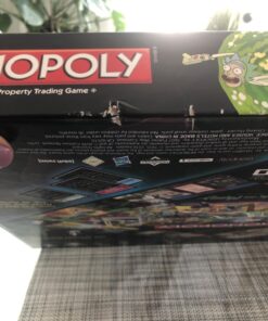 Monopoly Rick and Morty Board Game | Based on the hit Adult Swim series Rick & Morty | Offically Licensed Rick Morty Merchandise | Themed Classic Monopoly Game 68 71Y8gTRdC5L