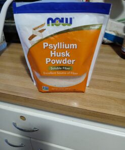 NOW Supplements, Psyllium Husk Powder, Non-GMO Project Verified, Soluble Fiber, 24-Ounce 1.5 Pound (Pack of 1) 42 71YA76ChXqL