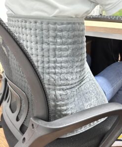 Heating Pad for Back Pain Relief Large 17 x 33, Electric Heated Pad Moist for Back Pain Muscle,Soft Heating Pads for Cramps, Abdomen, Waist, Neck, Shoulder with Heat Settings and Auto-Off (Gray) 17 x 33 Gray 46 71YAI0uYY8L