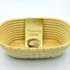 Masterproofing 2 Pcs Oval Banneton Proofing Basket(500g Dough)
