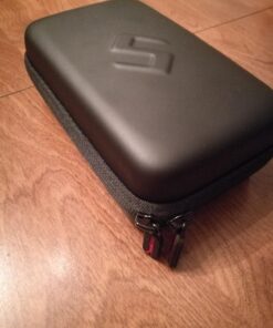 Smatree Carrying Case for New Nintendo 3DS XL/New 2DS XL, Hard Protective Shell Travel Case for Nintendo New 3DS/Nintendo New 3DS XL-Super NES Edition- Black/Red Black Red 91 71YBFYljWeL