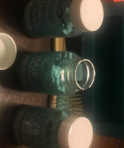 Sugarbear Hair Vegan Vitamin Gummies for Luscious Hair with Biotin, Vitamin C, B12, Folic Acid, Inositol, Coconut Oil - Hair and Nails Supplement for Women & Men (3 Month Gift Pack Free Brush) 60 Count (Pack of 3) 56 71YBQdI1EmL