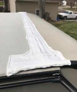 EternaBond White Mobile Home RV Rubber Roof Repair 4" x 20' - 20 Foot, 20 Feet 17 71YC8T3TolL