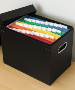 Alternative view of Smead Standard Hanging File Folders, 25 Count, Assorted Primaries, 1/5-Cut Adjustable Tabs, Letter Size (64059) Assorted Primary Colors File Folder