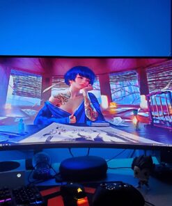 Dell Curved Gaming, 34 Inch Curved Monitor with 144Hz Refresh Rate, WQHD (3440 x 1440) Display, Black - S3422DWG 34 Inches 44 71YDEPcEduL
