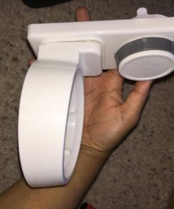 theBathMart Hair Dryer Mount Holder Rack, Wall Mount Bathroom Blow-Dryer Organizer Storage with Rotate & Lock Suction Cup 38 71YEH4qASWL