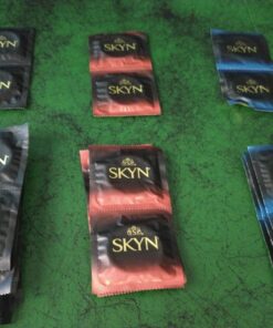 SKYN Selection – 24 Count (10 Original, 6 Extra Studded, 8 Extra Lube) – Lubricated Latex-Free Condoms 22 71YEm WokRL