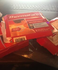 ThermaCare Portable Heating Pad, Neck and Shoulder Rain Relief Patches, Multi-Purpose Heat Wraps, 3 Count 15 71YFj0swAvL