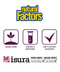 Celery Seed Extract by Natural Factors, Herbal Supplement for a Healthy Circulatory System, 120 Capsules 120 Count (Pack of 1) Standard Packaging 16 71YFsPPDFhL