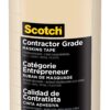 Scotch Contractor Grade Masking Tape, Tan, Tape for General Use, Multi-Surface Adhesive Tape, 0.94 Inches x 60.1 Yards, 9 Rolls 0.94" Width 12 71YFzcRJo2L