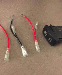 MicTuning MIC-LSZ1, 5 Pin Zombie Rocker Switch On-Off LED Light 20A 12V, Blue 34 71YHVaC3atL