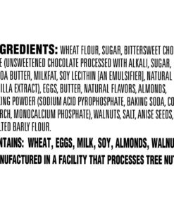 Nonni's Biscotti Value Pack with Larger Cookies, Cioccolati, Red, Cioccolati Hazelnut, 33.25 oz 19 71YIVbWNuML