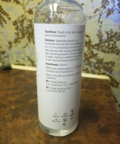 NOW Solutions, Vegetable Glycerin, 100% Pure, Versatile Skin Care, Softening and Moisturizing, 16-Ounce 16 Fl Oz (Pack of 1) Standard Packaging 28 71YJBgeoLL