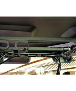 Great Day Quick-Draw Overhead Gun Rack - For UTVs With Roll Bar Depth of 23-28in - Black Powder-Coated Finish - 2 Gun Model, QD850-OGR QD850-OGR - UTVs with 23"-28" rollbar depth 11 71YJGUrFRL