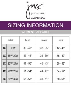 Just My Size Women's Plus-Size Stretch Jersey Leggings, Plus Leggings for Women, 25.5" 2X Black 22 71YJNprv27L