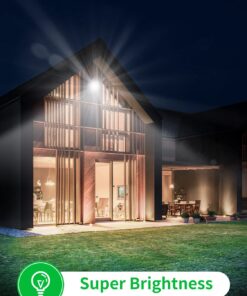 Viugreum 100W LED Flood Light, 8000LM 6000K Daylight White, 500W Halogen Bulb Equivalent, Super Bright Outdoor Work Light IP66 Waterproof Security Light Fixture for Garage, Garden, Lawn, Yard(2 pcs) Cold White 100W 2pcs 15 71YJnUaKCPL