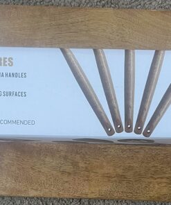 Miusco Non-Stick Silicone Kitchen Utensils Set with Natural Acacia Hard Wood Handle, 5 Pieces, Grey, BPA Free, Baking, Serving and Cooking Utensils Gray 32 71YKgqAW4jL