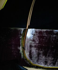 Coleman Dark Room Sundome Camping Tent, 4/6 Person Tent Blocks 90% of Sunlight and Keeps Inside Cool, Lightweight Tent for Camping Includes Rainfly, Carry Bag, and Easy Setup 4 Person 63 71YMI46wI3L