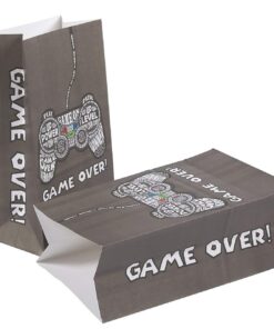 BLUE PANDA Gamer Party Favor Bags, Video Game Party Supplies (5 x 8.5 x 3 in, 36 Pack) 28 71YO VkxcL