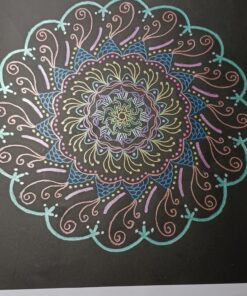 Glowing Mandalas: Coloring Book for Adults Paperback 47 71YOlMDzILL