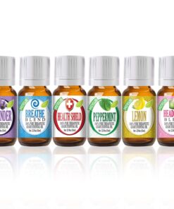 Healing Solutions Sinus Relief Therapeutic Grade Essential Oil, 10 ml (6-Pack) Sinus and Cough Set 0.33 Fl Oz (Pack of 6) 20 71YPD4zgWML