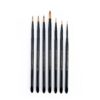 Majestic Royal and Langnickel Short Handle Paint Brush Set, Round, 7-Piece 12 71YPOxVTLRL