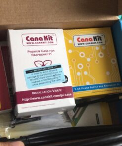 CanaKit Raspberry Pi 3 B+ (B Plus) Starter Kit (32 GB EVO+ Edition, Premium Black Case) 45 71YPa1tGIQL