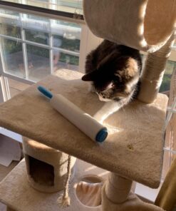 Mammoth Lint Roller-Extra Large Lint Roller, 2 Rollers and 2 Refills, 90 Sheets per Roll, Perfect for Pets (360 Extra Long Sheets Total) 50 71YPq91IFbL