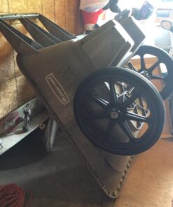 Marathon 92001 20x2.0 Flat Free Cart Tire on Plastic Rim, 3/4" Bearing, 1 Pack 47 71YRUEL24fL