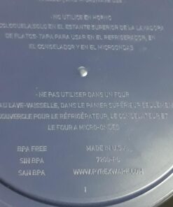 Pyrex Blue 2 Cup Round Storage Cover #7200-PC for Glass Bowls 6-Pack 7 71YRglnd 0L