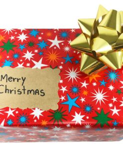 Christmas Gift Tags, 100 2” x 3” Custom Stickers for DIY Labeling (Kraft Brown) Natural Kraft 18 71YS9vVyx2L