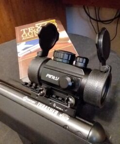 Pinty 30mm Reflex Red Green Dot Sight Scope 0.5 MOA with Flip Up Lens Cover Cap 36 71YSjidtYAL