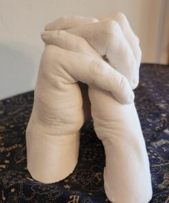 Luna Bean Huge Oversize XL Family Hand Casting Kit – Family Size Hand Molding Kit – Casts 6 Hands Comfortably Adults & Kids, Gifts for Family with Kids - Thanksgiving Gifts Family XL 45 71YT 8NHuhL