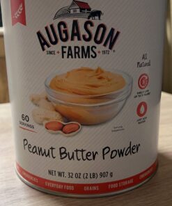 Augason Farms Peanut Butter Powder 2 lbs No. 10 Can 51 71YTLZaMrJL