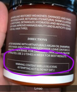 Artnaturals Argan Hair Mask Conditioner - (8 Oz/226g) - Deep Conditioning Treatment - Organic Jojoba Oil, Aloe Vera & Keratin - Repair Dry, Damaged, Color Treated, Natural Hair Growth - Sulfate Free 66 71YTNNc0RVL