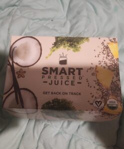 SMART Pressed Juice 1-Day Organic Juice Cleanse | Healthy Detox Program | Vegan Vanilla Protein, Green Juice, Beets Juice & Pineapple Chia Cleanse | High Fiber & Vegan 29 71YUJgGFZXL