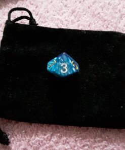 CiaraQ Polyhedral Dice Set (35 Pieces) with Black Pouches, 5 Complete Double-Colors Dice Sets of D4 D6 D8 D10 D% D12 D20 Compatible with Dungeons and Dragons DND RPG MTG Table Games 35pcs 39 71YUu100hwL