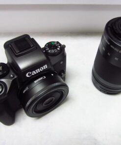 Canon Cameras US EOS M5 EF-M 18-150 STM KIT 24.2 Digital SLR Camera with 3.2" LCD, Black 18-150mm Base 43 71YV20HX9yL