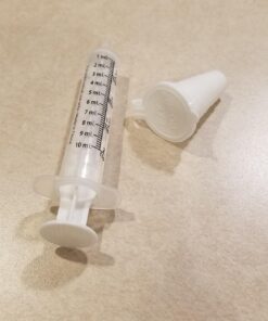 EZY DOSE Kids Baby Oral Syringe & Dispenser Calibrated for Liquid Medicine, Reduce Mess, Easy Way to Orally Administer Medication, 10 mL/2 TSP, Includes Bottle Adapter, Clear, BPA Free 39 71YVBWR9WL