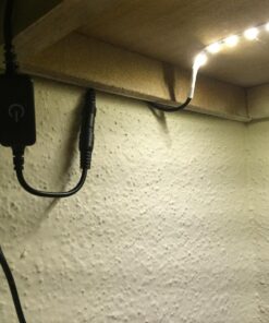 Lepro 12V LED Strip Light, Flexible, SMD 2835, 16.4ft Tape Light for Home, Kitchen, Party, Christmas and More, Non-Waterproof, Warm White(Not Include Power Adapter) 16.4 ft 47 71YVGrs5gL