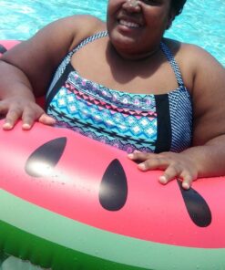 BigMouth Inc. Giant Pool Float BigMouth Inc. BMPF-0006 Giant Watermelon Pool Float 27 71YVakmRKL