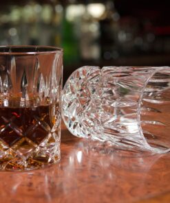 Alternative view of HISTORY COMPANY Astor “Men's Bar” Crystal Whiskey Glass 2-Piece Set (Gift Box Collection)
