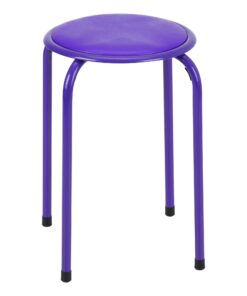 Fat Catalog - ALT-1102AC-SO ALT1102ACSO Metal Stack Stools with Padded Seat, Red/Purple/Blue/Green/Yellow (Pack of 5) Primary 17 71YXdWQMdqL