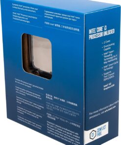 Alternative view of Intel 7th Generation Core i3-7350K 4.20 GHz FCLGA1151 Desktop Processor (BX80677I37350K) Processor Only